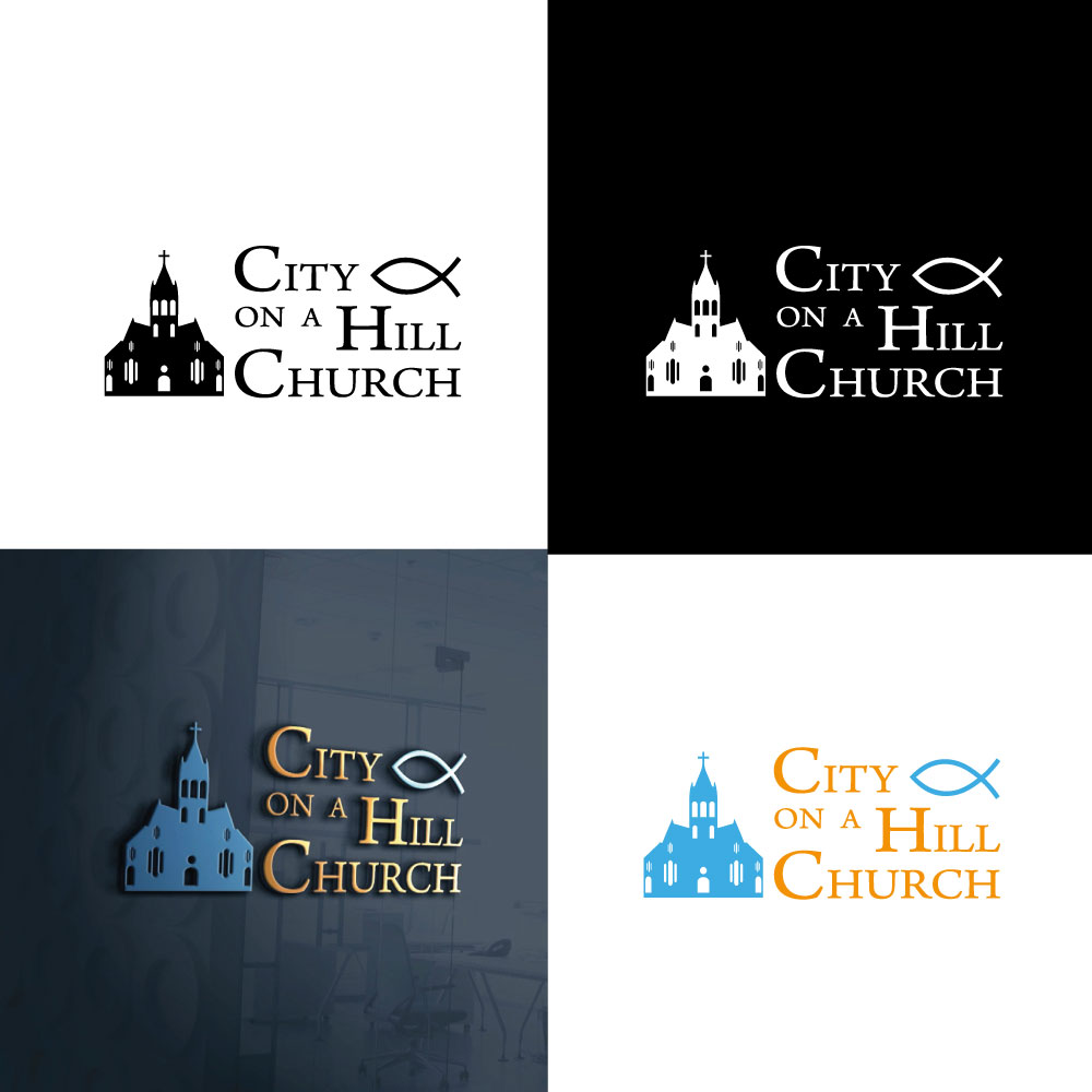 Diseño de Logo por MW design studio para City on a Hill Church WA LTD | Diseño #12571930