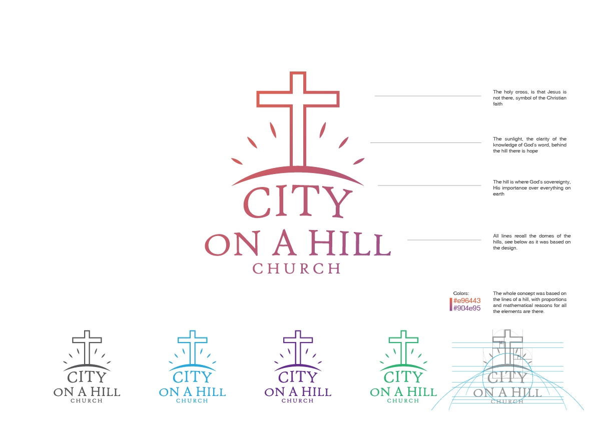 Logo Design by Lucas Benevides for City on a Hill Church WA LTD | Design #12559703