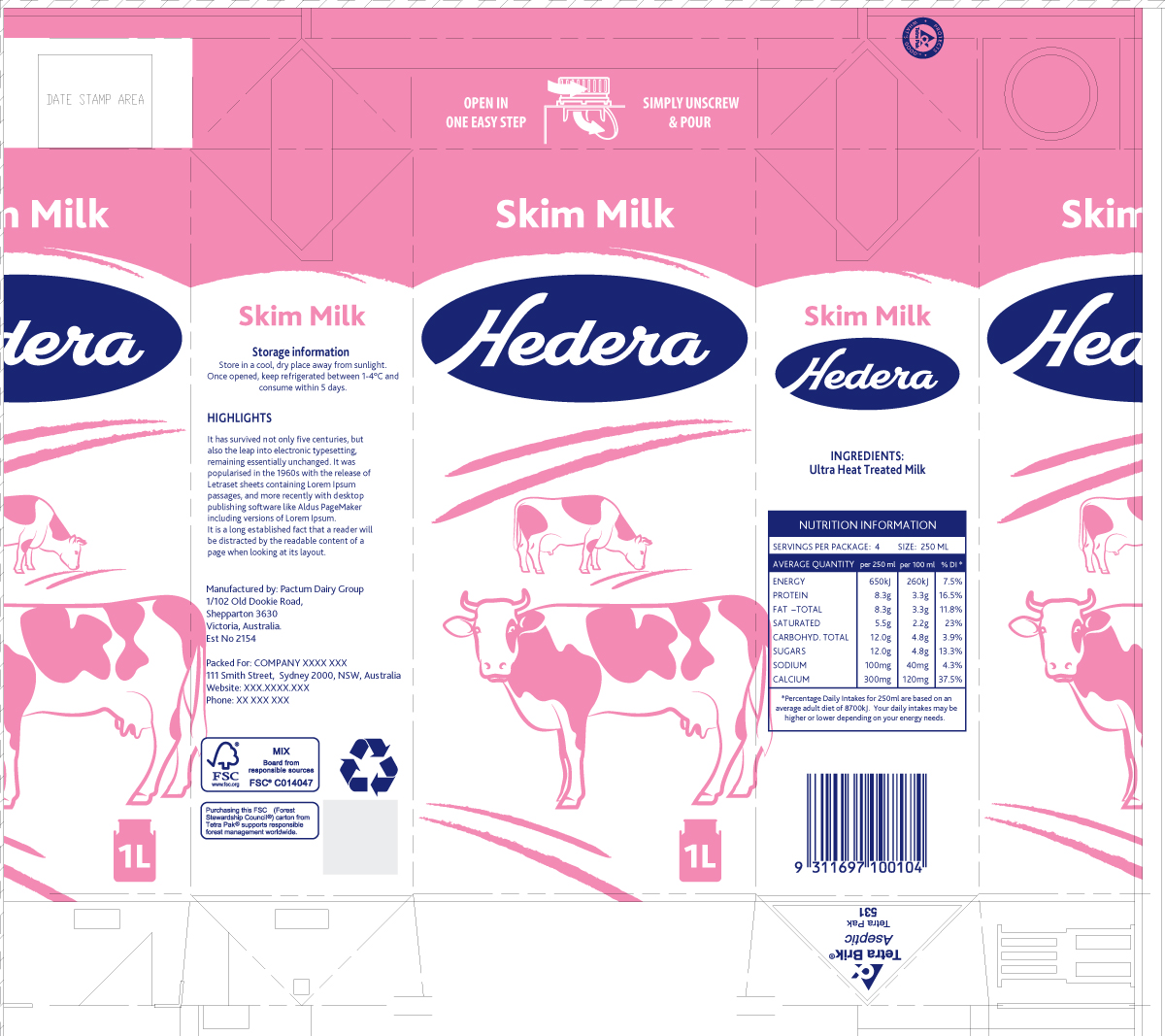 Diseño de Empaque por ID para Esteem & Glory Pty Ltd | Diseño #12715419