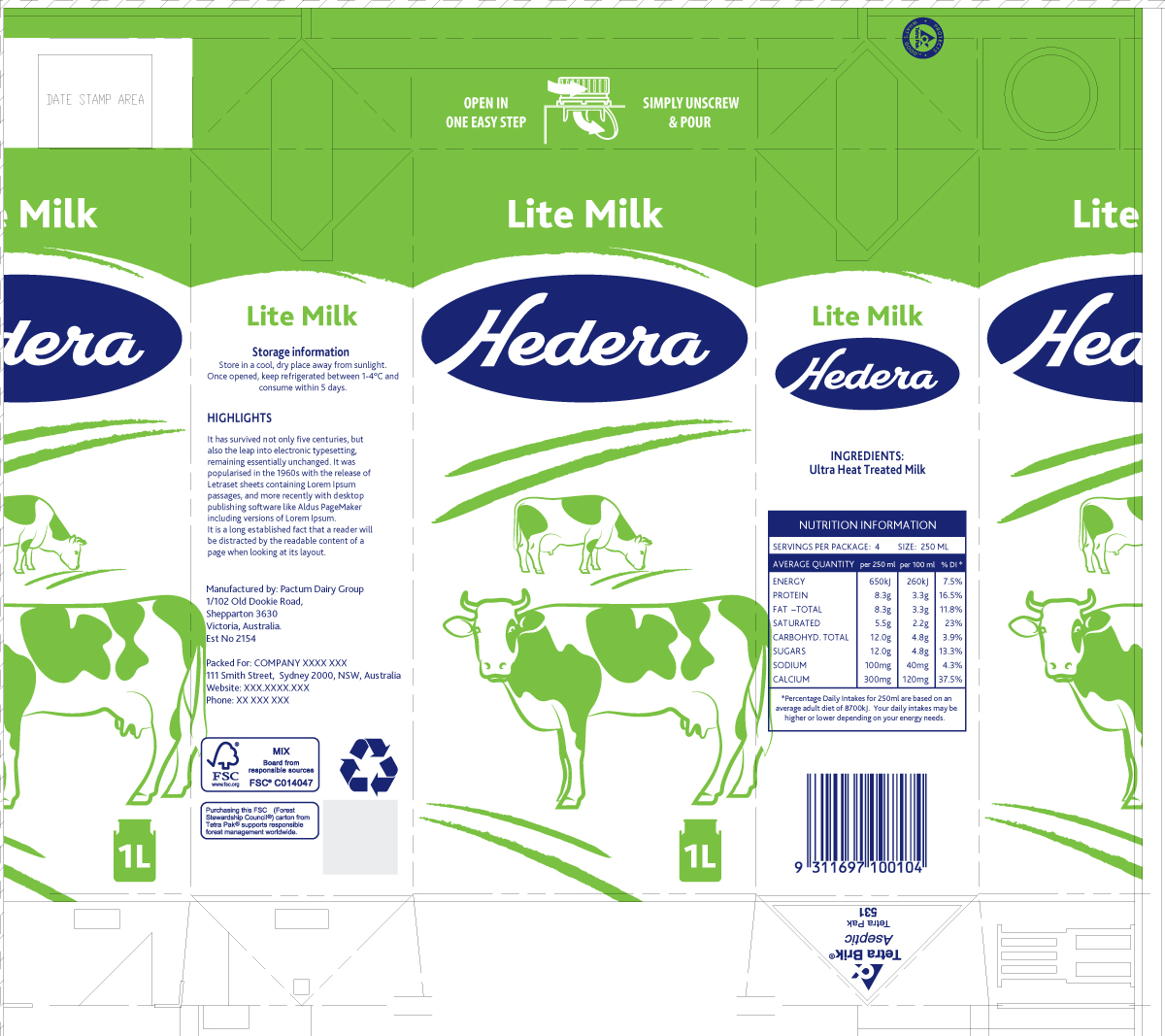 Packaging Design by ID for Esteem & Glory Pty Ltd | Design #12715420