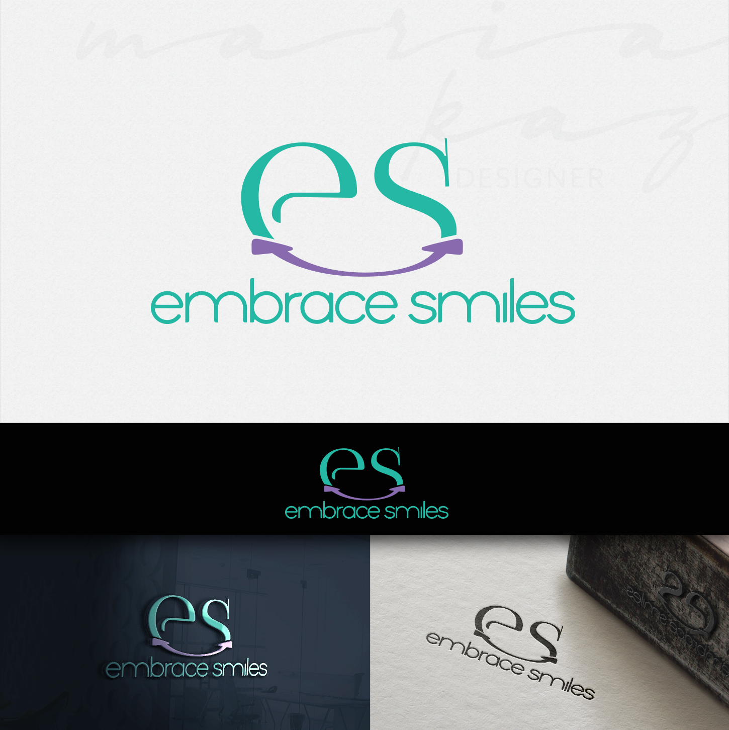 Logo Design by maria-kaz for Embrace Smiles | Design #12640600