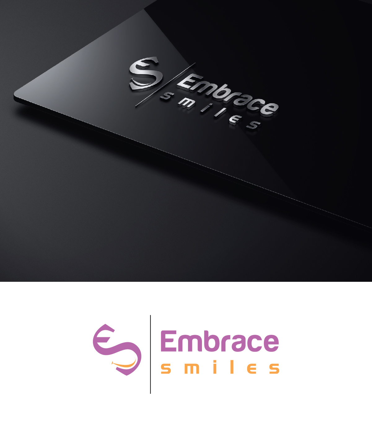 Logo Design by 3Guys for Embrace Smiles | Design #12558949