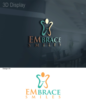 Logo Design by 3Guys for Embrace Smiles | Design: #12558959