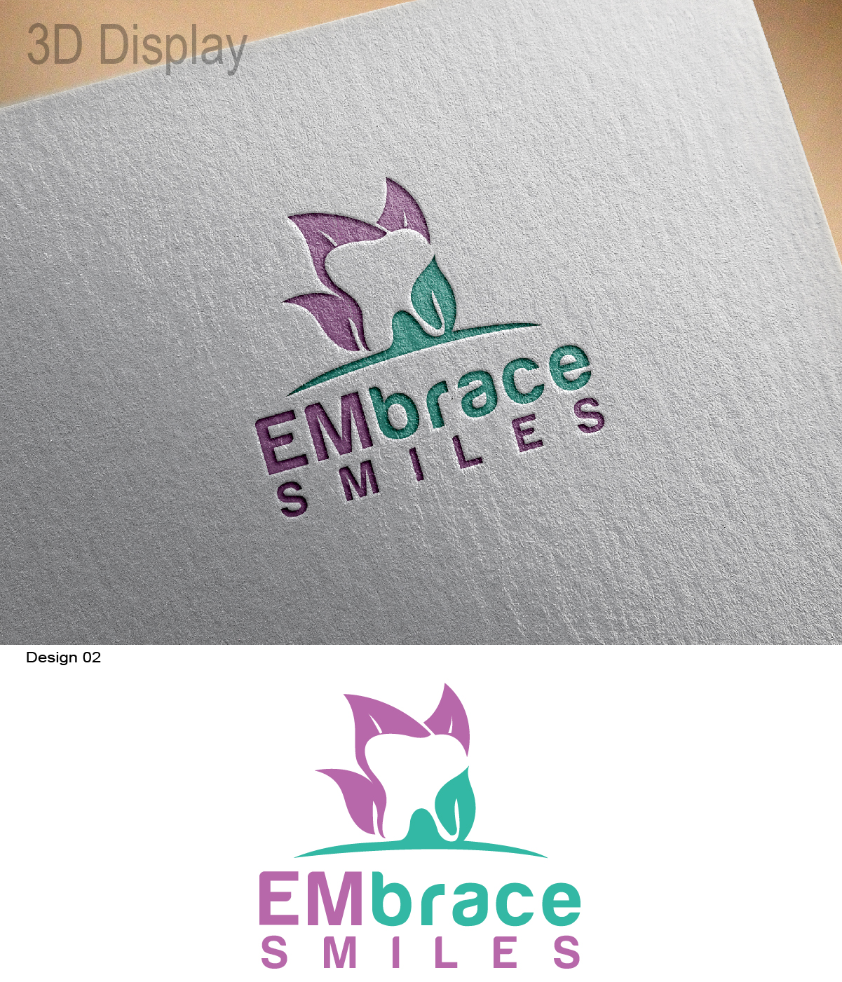 Logo Design by 3Guys for Embrace Smiles | Design #12558960
