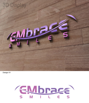 Logo Design by 3Guys for Embrace Smiles | Design: #12558961