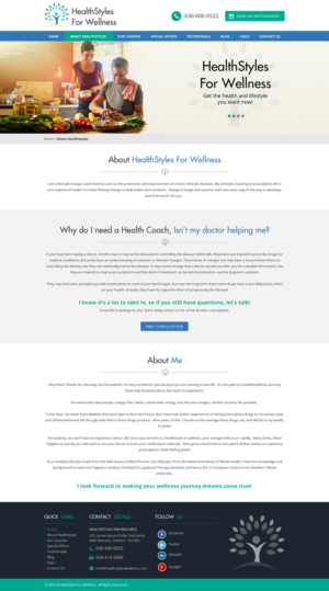 Wordpress Design by Sbss for this project | Design: #12914423