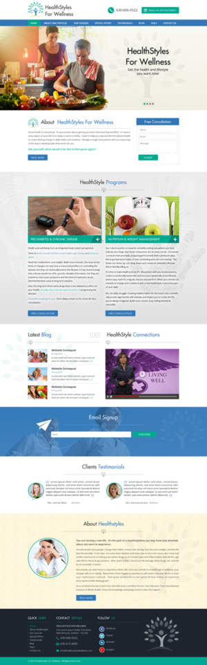 Wordpress Design by Sbss for this project | Design: #12957012