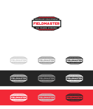 FIELDMASTER - PREMIUM EQUIPMENT - 60 YEARS STRONG | Logo Design by JohnM.