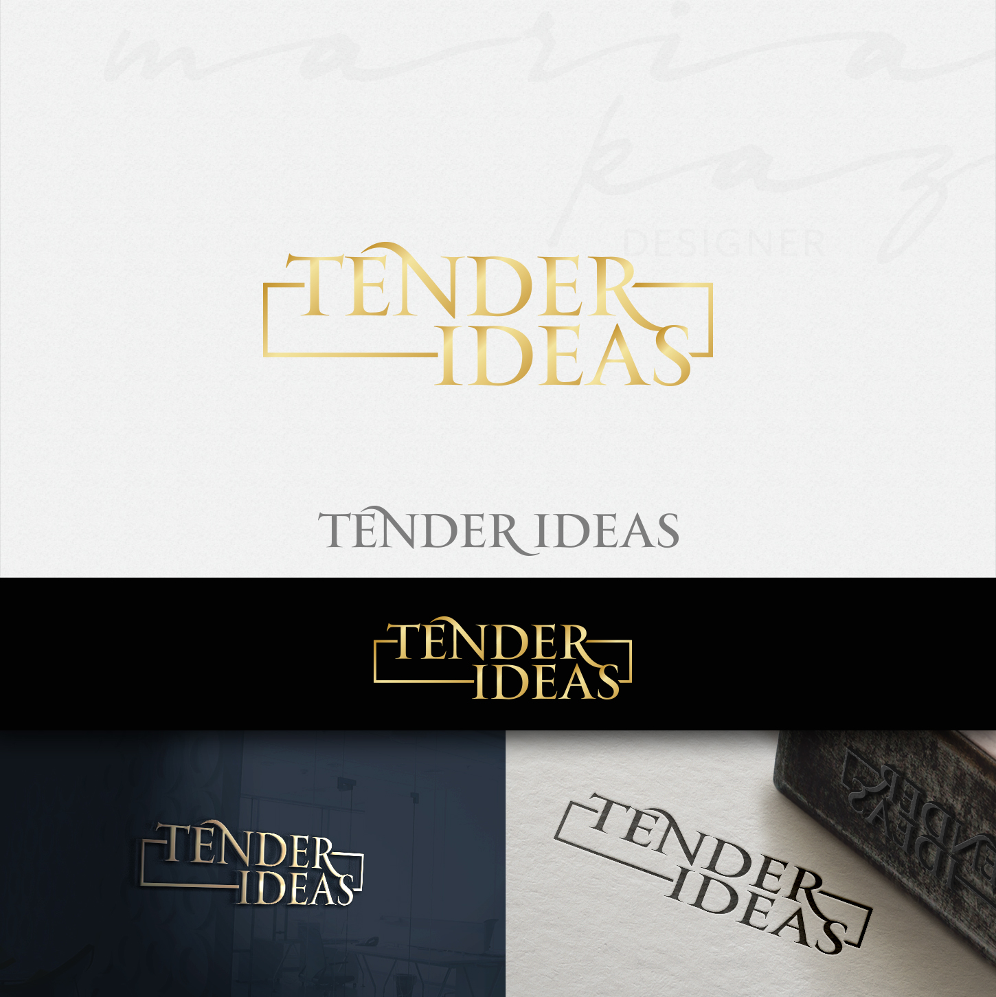 Diseño de Logo por maria-kaz para Tender Ideas | Diseño #12641046