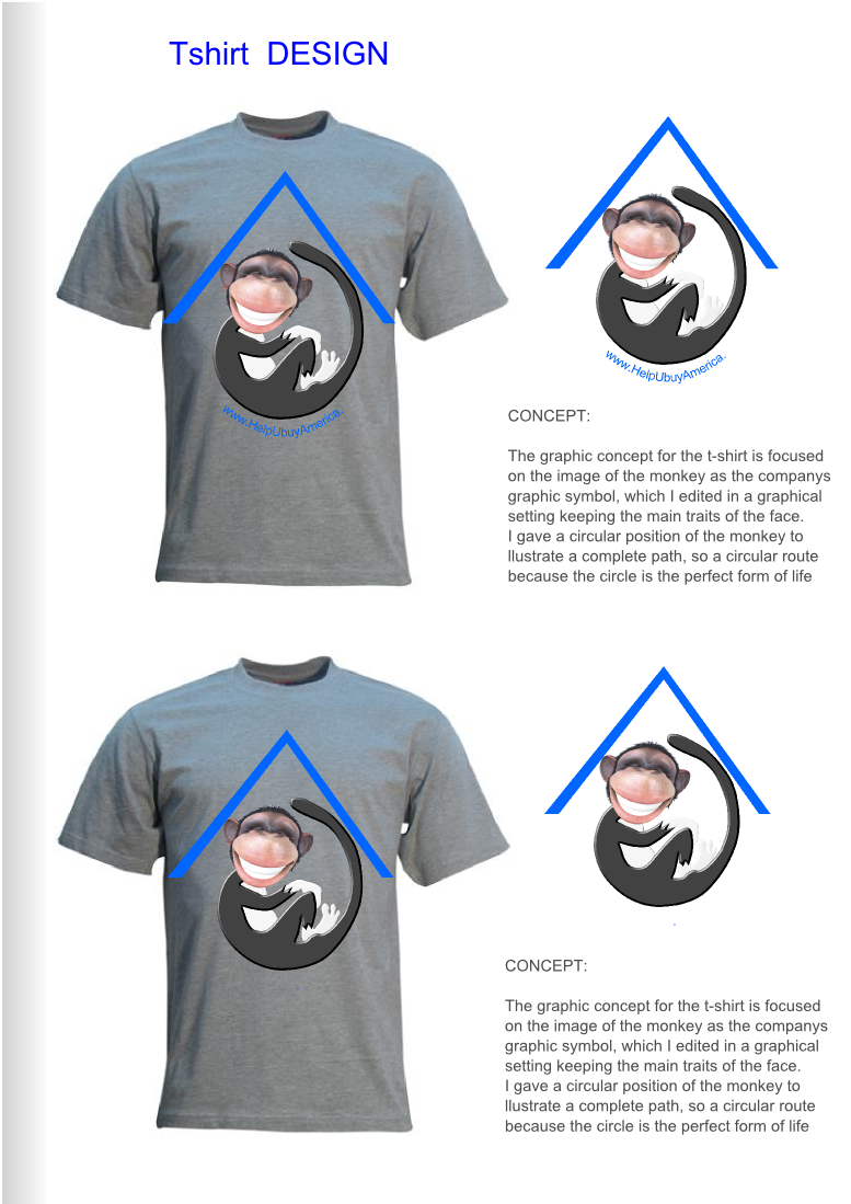 T-shirt Design by s'art for HelpUBuy America | Design #12631968