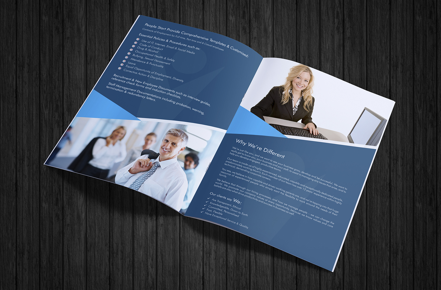 Brochure Design by ecorokerz for People Start | Design #12554542