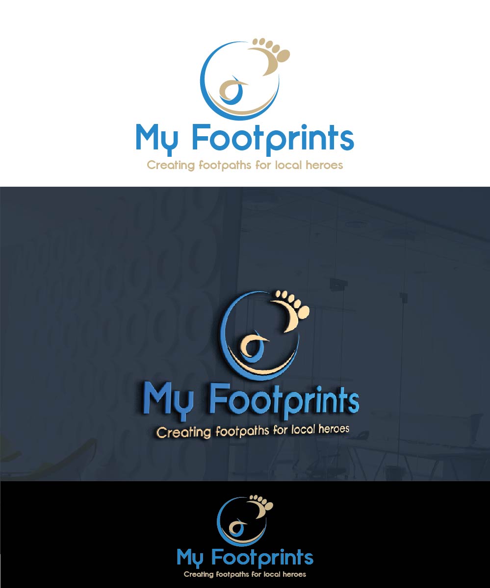 Logo Design by joliau for My Footprints | Design #12554649