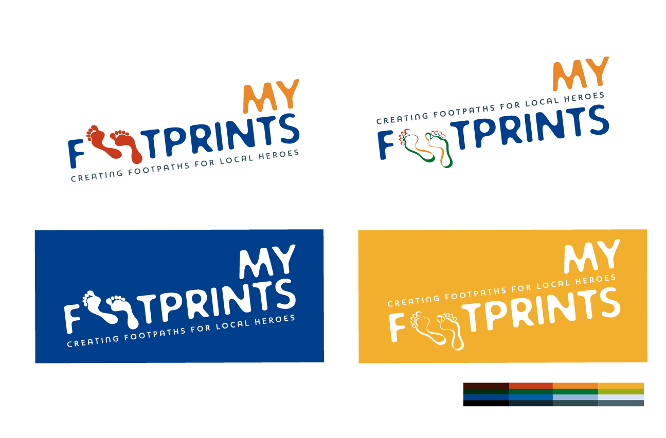 Logo Design by ddot for My Footprints | Design #12653178