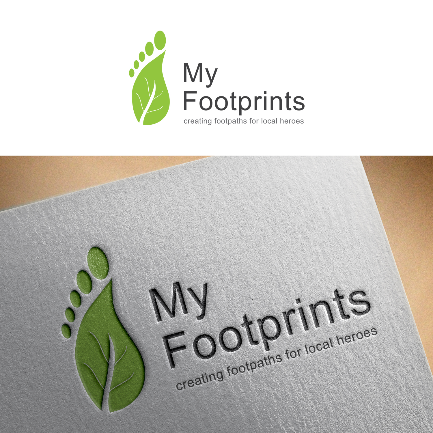 Logo Design by vimkrith for My Footprints | Design: #12776534