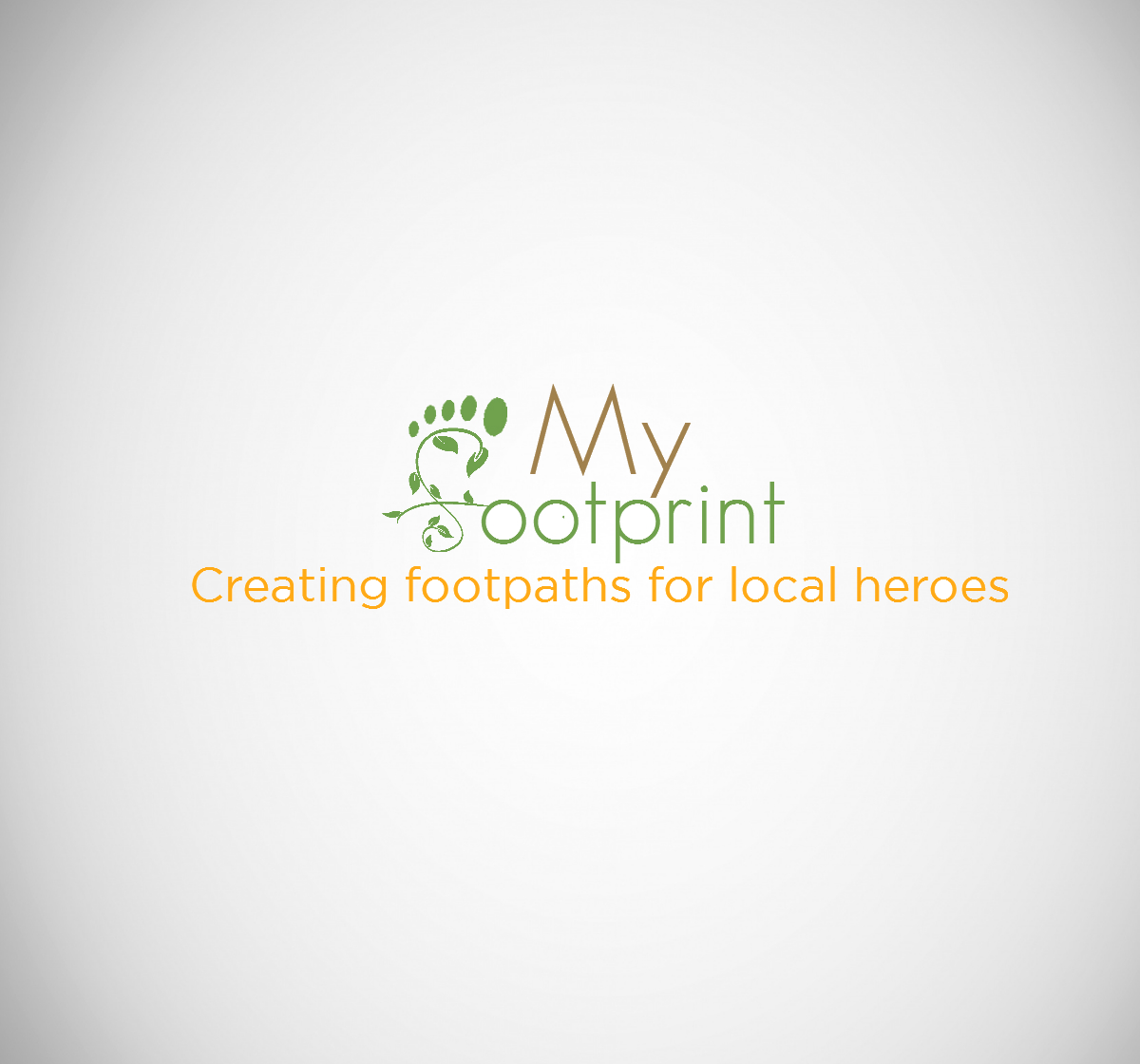 Logo Design by sam han for My Footprints | Design #12658776