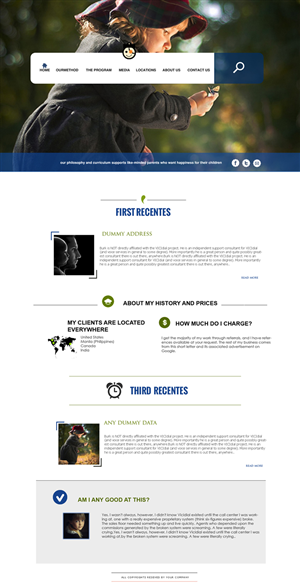 Web Design by adamhfarid for this project | Design: #2418461