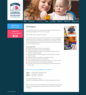 Web Design by Monica for this project | Design: #2415518