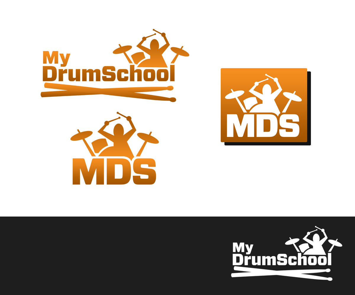 Logo Design by cheez_O for My Drum School Pte Ltd | Design #12622547