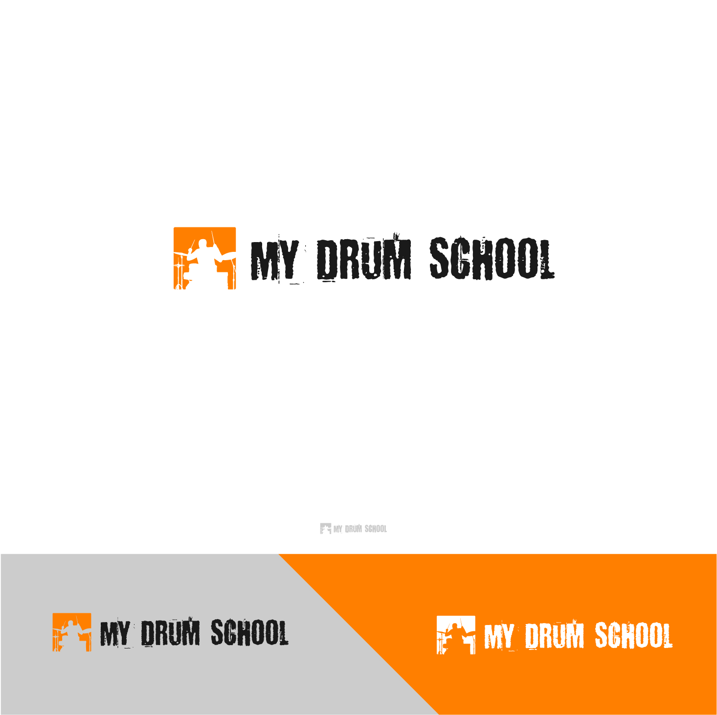Logo Design by abc. for My Drum School Pte Ltd | Design #12571613