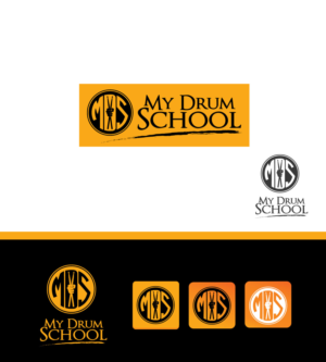 Logo Design by Art creators for My Drum School Pte Ltd | Design #12656366