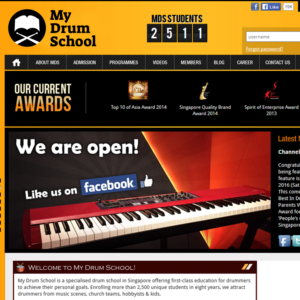 Logo Design by shanchud for My Drum School Pte Ltd | Design: #12651514