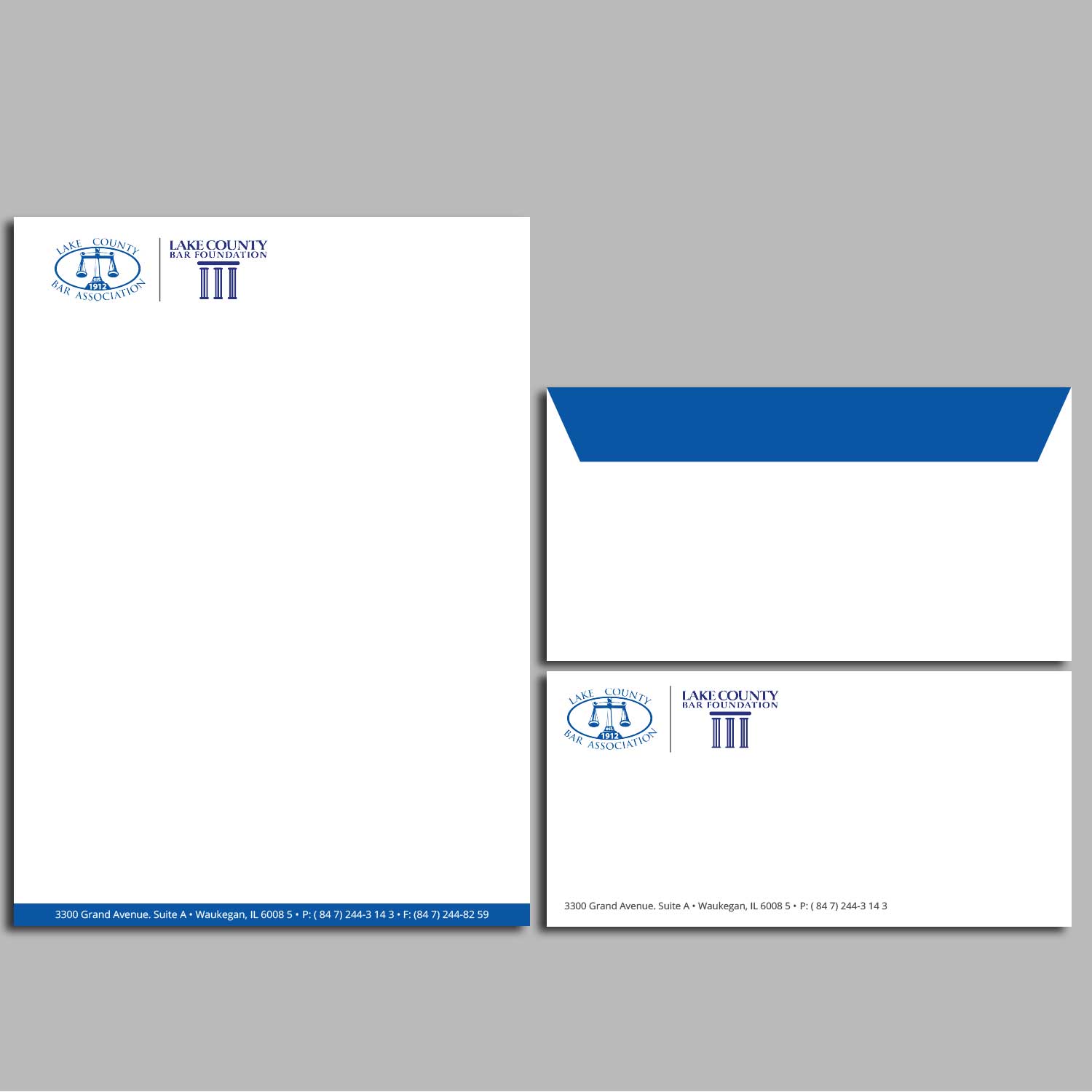 Letterhead Design by Right_D for Lake County Bar Association | Design #12789471