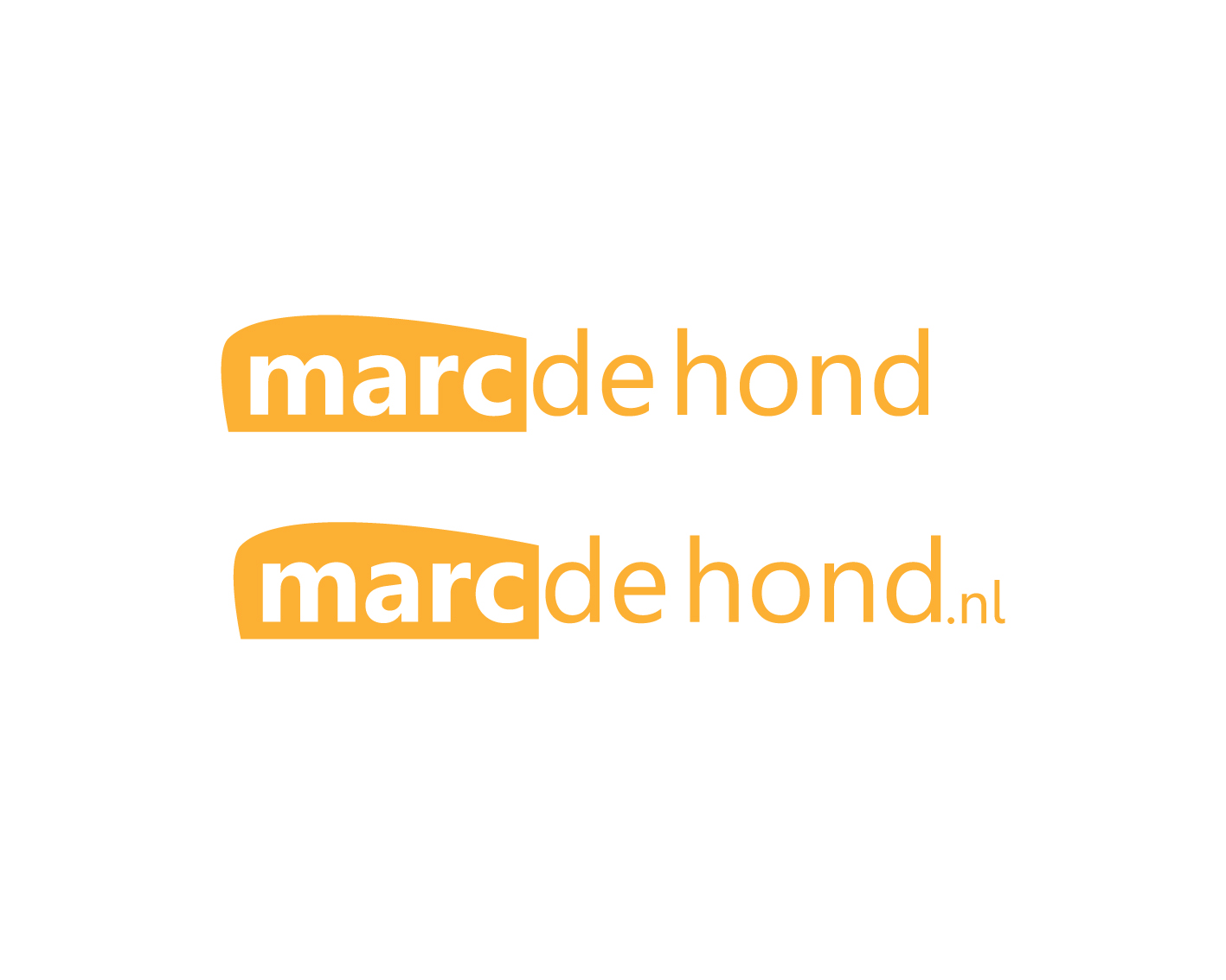 Logo Design by Electric Sparrow for marcdehond.nl | Design #29355