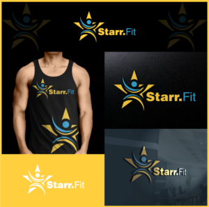 Starr.Fit | Logo Design by AFD