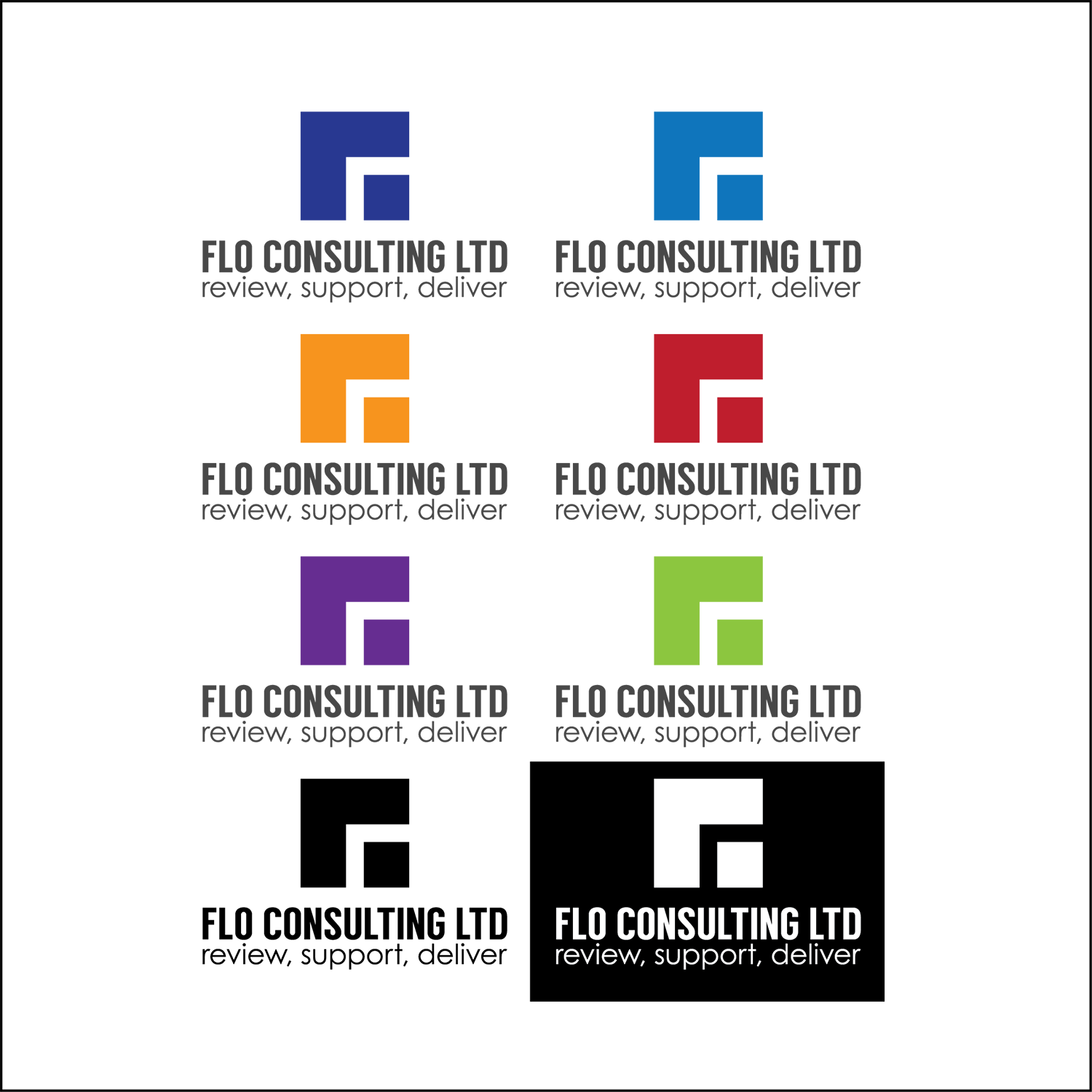 Logo Design by iqbalkabir for Flo Consulting Ltd | Design #12560847
