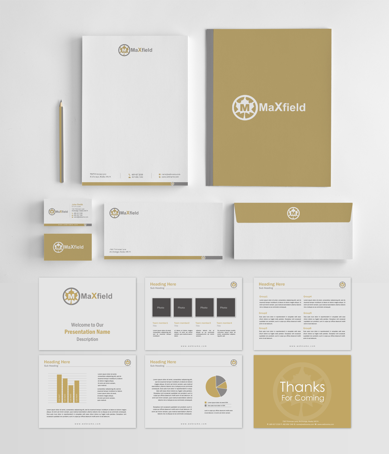 Stationery Design by chandrayaan.creative for this project | Design #12579115