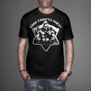 A law enforcement theme/design for t shirt.