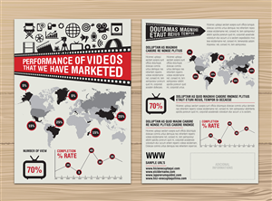 Flyer Design by Karen Gameiro for Geocast TV | Design #2446876