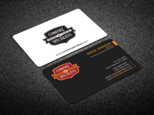 Business Card Design by Verified artistry (Design garden) for comfort specialists llc | Design: #12579288
