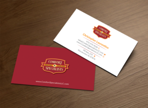 Business Card Design by AFHUN for comfort specialists llc | Design: #12628191