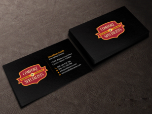 Business Card Design by Creations Box 2015 for comfort specialists llc | Design: #12558234