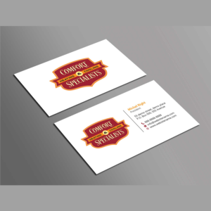 Business Card Design by Right_D for comfort specialists llc | Design: #12550298