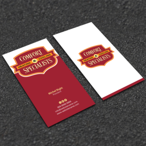 Business Card Design by Right_D for comfort specialists llc | Design: #12550315