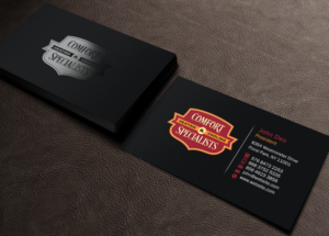 Business Card Design by Brand aid for comfort specialists llc | Design #12554241