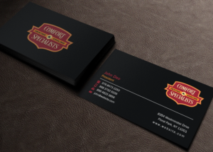 Business Card Design by Brand aid for comfort specialists llc | Design: #12554243