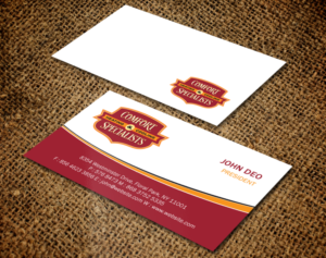 Business Card Design by Brand aid for comfort specialists llc | Design: #12568372