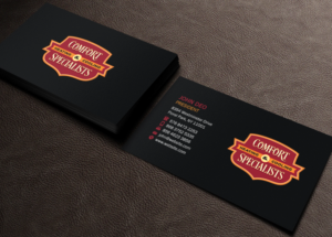 Business Card Design by Brand aid for comfort specialists llc | Design: #12693403