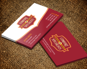 Business Card Design by chandrayaan.creative for comfort specialists llc | Design: #12551566