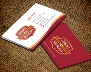 Business Card Design by chandrayaan.creative for comfort specialists llc | Design: #12552920