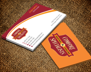 Business Card Design by chandrayaan.creative for comfort specialists llc | Design: #12552977
