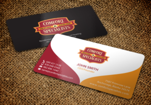 Business Card Design by chandrayaan.creative for comfort specialists llc | Design: #12553842