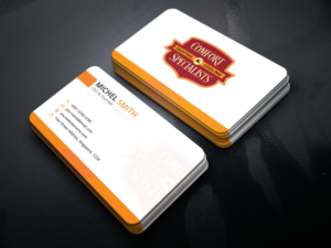 Business Card Design by Graphic Flame for comfort specialists llc | Design: #12582178
