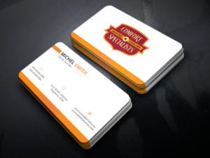 Business Card Design by Graphic Flame for comfort specialists llc | Design: #12582179