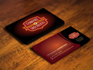 Business Card Design by alhemique1 for comfort specialists llc | Design: #12664665