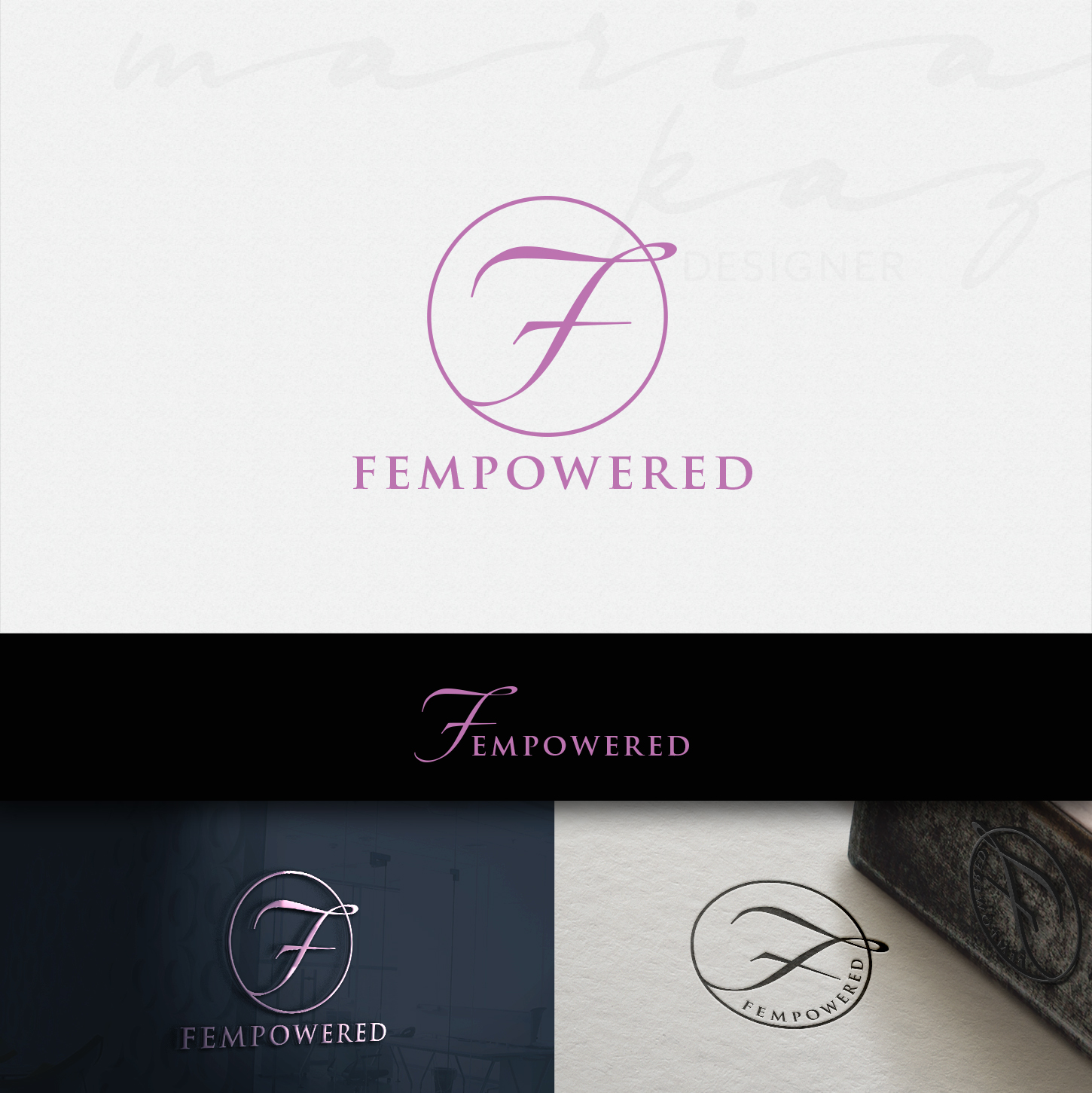 Logo Design by maria-kaz for Ms Pink Enterprises Pty Ltd | Design #12712835