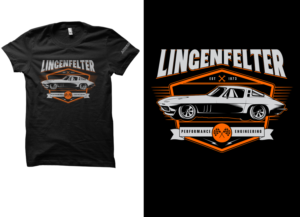 Design de T-shirt par cithuwill pour Lingenfelter Race Gear | Design : #12657463